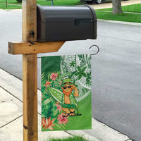 Aloha Hawaii St Patrick's Day Garden Flag Polynesian Style