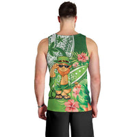 Aloha Hawaii St Patrick's Day Men Tank Top Polynesian Style