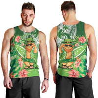 Aloha Hawaii St Patrick's Day Men Tank Top Polynesian Style