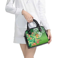 Aloha Hawaii St Patrick's Day Shoulder Handbag Polynesian Style