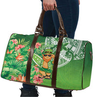 Aloha Hawaii St Patrick's Day Travel Bag Polynesian Style