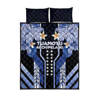 French Polynesia Tuamotu Archipelago Quilt Bed Set Polynesian Pattern Unique Style