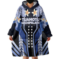 French Polynesia Tuamotu Archipelago Wearable Blanket Hoodie Polynesian Pattern Unique Style