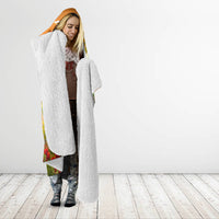 Australia And New Zealand ANZAC Day Hooded Blanket Kangaroo And Kiwi Bird Soldiers Lest We Forget