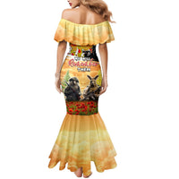 Australia And New Zealand ANZAC Day Mermaid Dress Kangaroo And Kiwi Bird Soldiers Lest We Forget LT05 - Polynesian Pride