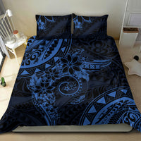Polynesian Sunset Plumeria Bedding Set Navy Polynesian Tattoo LT05 - Polynesian Pride