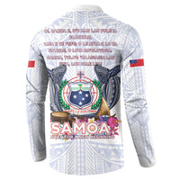 Samoa Independence Day Button Sweatshirt Samoa United For A New Beginning