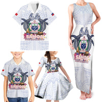 Samoa Independence Day Family Matching Tank Maxi Dress and Hawaiian Shirt Samoa United For A New Beginning LT05 - Polynesian Pride
