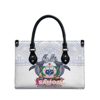 Samoa Independence Day Leather Bag Samoa United For A New Beginning LT05 - Polynesian Pride