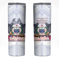 Samoa Independence Day Skinny Tumbler Samoa United For A New Beginning
