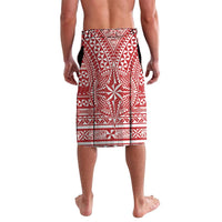 Tonga King Tupou VI Day Lavalava Traditional Tongan Kupesi Pattern