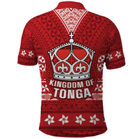 Tonga King Tupou VI Day Polo Shirt Traditional Tongan Kupesi Pattern