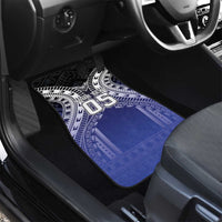 Fiji Drua Car Mats Fijian Tapa Pattern