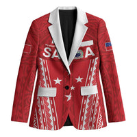 Samoa FAST Blazer Forever Proud Samoan Tribal Pattern - Polynesian Pride