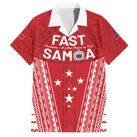 Samoa FAST Family Matching Puletasi and Hawaiian Shirt Forever Proud Samoan Tribal Pattern - Polynesian Pride