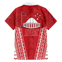 Samoa FAST Family Matching Puletasi and Hawaiian Shirt Forever Proud Samoan Tribal Pattern - Polynesian Pride