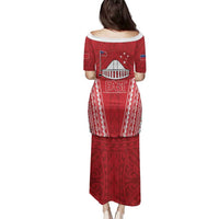 Samoa FAST Family Matching Puletasi and Hawaiian Shirt Forever Proud Samoan Tribal Pattern - Polynesian Pride