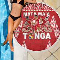 Tonga Rugby Beach Blanket Tonga Mate Ma'a Take The Lead