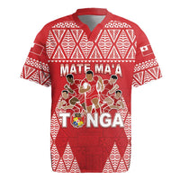 Custom Tonga Rugby Rugby Jersey Tonga Mate Ma'a Take The Lead