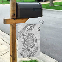 Brain Cancer Warrior Garden Flag Never Give Up