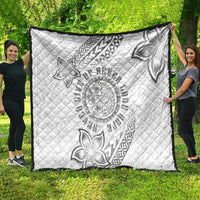 Brain Cancer Warrior Quilt Never Give Up