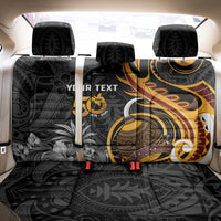 Personalised Papua New Guinea Back Car Seat Cover Happy Independence Day LT05 - Polynesian Pride