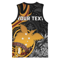 Personalised Papua New Guinea Basketball Jersey Happy Independence Day LT05 - Polynesian Pride