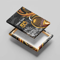 Personalised Papua New Guinea Canvas Wall Art Happy Independence Day LT05 - Polynesian Pride