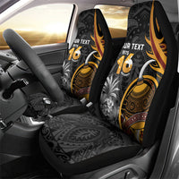 Personalised Papua New Guinea Car Seat Cover Happy Independence Day LT05 - Polynesian Pride