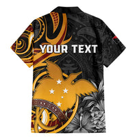 Personalised Papua New Guinea Family Matching Mermaid Dress and Hawaiian Shirt Happy 50th Independence Anniversary - Polynesian Pride