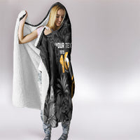 Personalised Papua New Guinea Hooded Blanket Happy Independence Day LT05 - Polynesian Pride