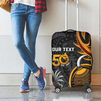 Personalised Papua New Guinea Luggage Cover Happy Independence Day LT05 - Polynesian Pride