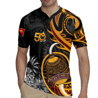 Personalised Papua New Guinea Rugby Jersey Happy Independence Day LT05 - Polynesian Pride