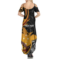 Personalised Papua New Guinea Summer Maxi Dress Happy Independence Day LT05 - Polynesian Pride