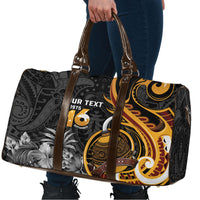 Personalised Papua New Guinea Travel Bag Happy Independence Day LT05 - Polynesian Pride
