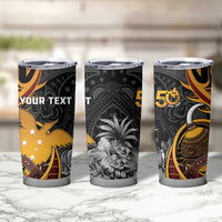 Personalised Papua New Guinea Tumbler Cup Happy Independence Day LT05 - Polynesian Pride