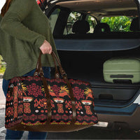Papua Batik Motif Travel Bag Papua Spirit Black Version - Polynesian Pride