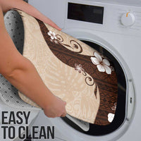 Polynesia Hibiscus Bathroom Set Cameo Curve Motif - Polynesian Pride