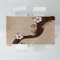 Polynesia Hibiscus Tablecloth Cameo Curve Motif - Polynesian Pride