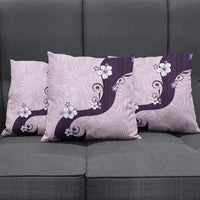 Polynesia Hibiscus Pillow Cover Thistle Curve Motif - Polynesian Pride
