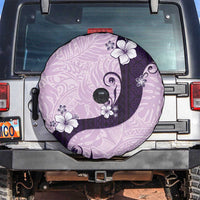 Polynesia Hibiscus Spare Tire Cover Thistle Curve Motif - Polynesian Pride