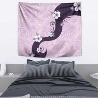 Polynesia Hibiscus Tapestry Thistle Curve Motif - Polynesian Pride