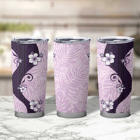 Polynesia Hibiscus Tumbler Cup Thistle Curve Motif - Polynesian Pride