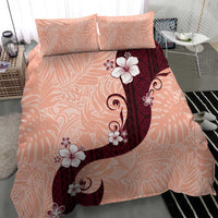 Polynesia Hibiscus Bedding Set Rose Bud Curve Motif - Polynesian Pride