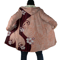 Polynesia Hibiscus Cloak Rose Bud Curve Motif LT05 - Polynesian Pride