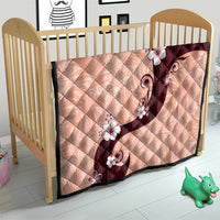 Polynesia Hibiscus Quilt Rose Bud Curve Motif - Polynesian Pride