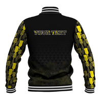 Personalised Aloha Hawaii Kahili Baseball Jacket Kanaka Maoli With Kakau Pattern LT05 - Polynesian Pride