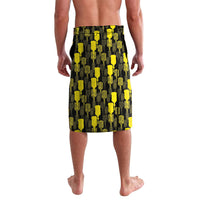 Personalised Aloha Hawaii Kahili Lavalava Kanaka Maoli With Kakau Pattern