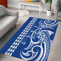 Samoa HRPP Party Area Rug Polynesian Pattern - Polynesian Pride