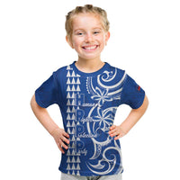 Samoa HRPP Party Kid T Shirt Polynesian Pattern - Polynesian Pride